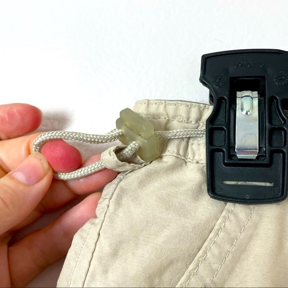 Columbia Beach Board Shorts Water Pants Tan/Green Size Small - Picture 5 of 15